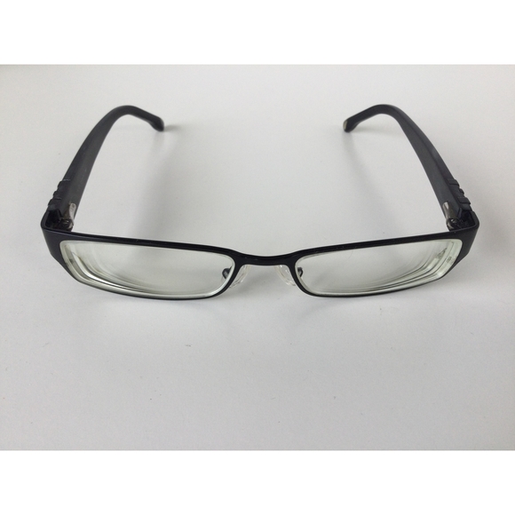 Giorgio Armani Rectangle Eyeglasses Designer Frame Black - Picture 7 of 10